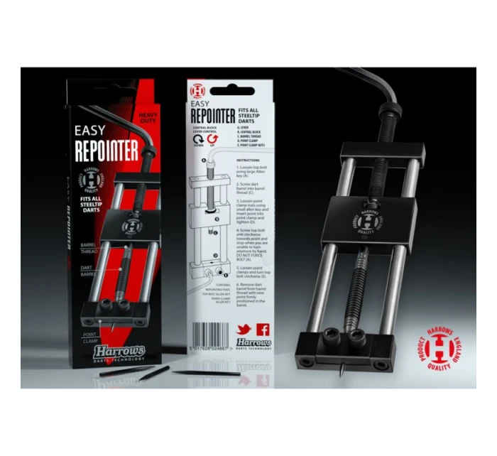 Břitvy Easy Re-pointer pro výměnu ostrých břitů