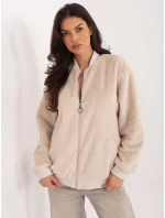 Bluza LK BL model 21836719 jasny beżowy - FPrice Bluza LK BL model 21836719 jasny beżowy - FPrice