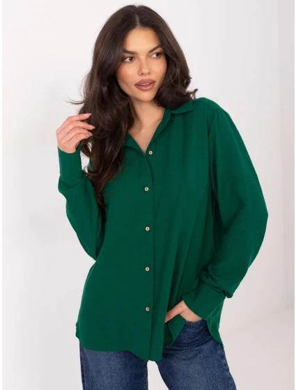 Koszula LK KS model 21858961 ciemny zielony - FPrice