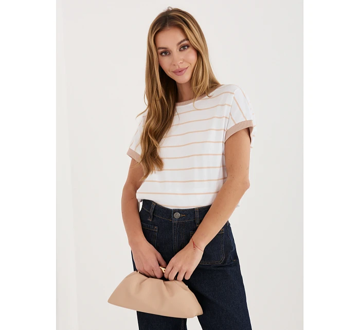 Bluzka RV BZ model 22102509 ciemny bezowy - FPrice