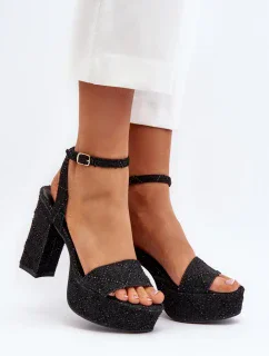 Sandály na podpatku  model 194142 Step in style