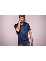 JN Pánské sportovní tričko s výstřihem do V 02.0 black model 22413736 - Daiber