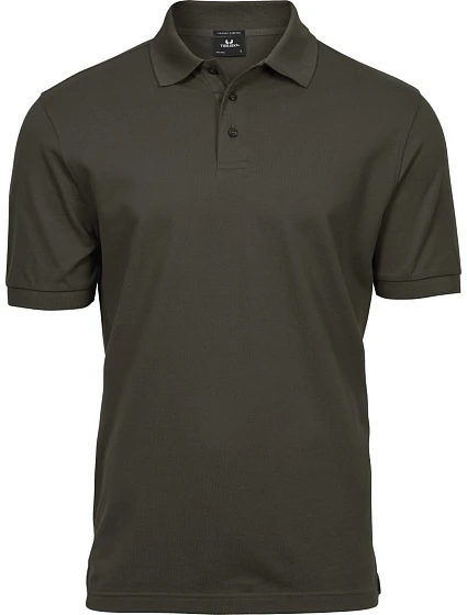 Tee Jays TJ 1405 Pánské luxusní těžké strečové piqué polo 18.1405 dark olive Tee Jays TJ 1405 Pánské luxusní těžké strečové piqué polo 18.1405 dark olive