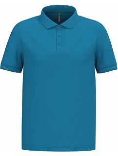 K 254 Pánské piqué polo model 22422097 tropical blue - Kariban