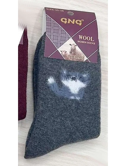 003 dámské ponožky Angora model 21393553 3542 - WiK