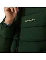Pánská bunda Champion s kapucí zelená 221548 GS586 pánské