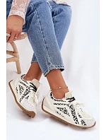 Kožené Semišové Dámské Tenisky Big Star model 22074797 Bílé - Big Star Shoes