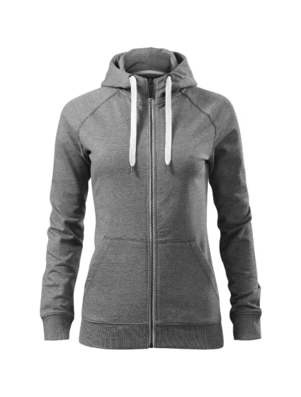 Voyage mikina dámská tmavě šedý melír