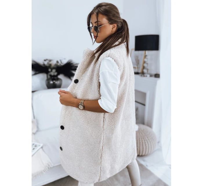 Dámská béžová vesta BALLA FashionStreet TY3200