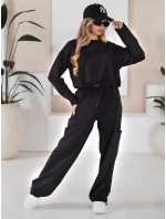 Dámská tepláková souprava černá Dstreet model 21970938 - FashionStreet