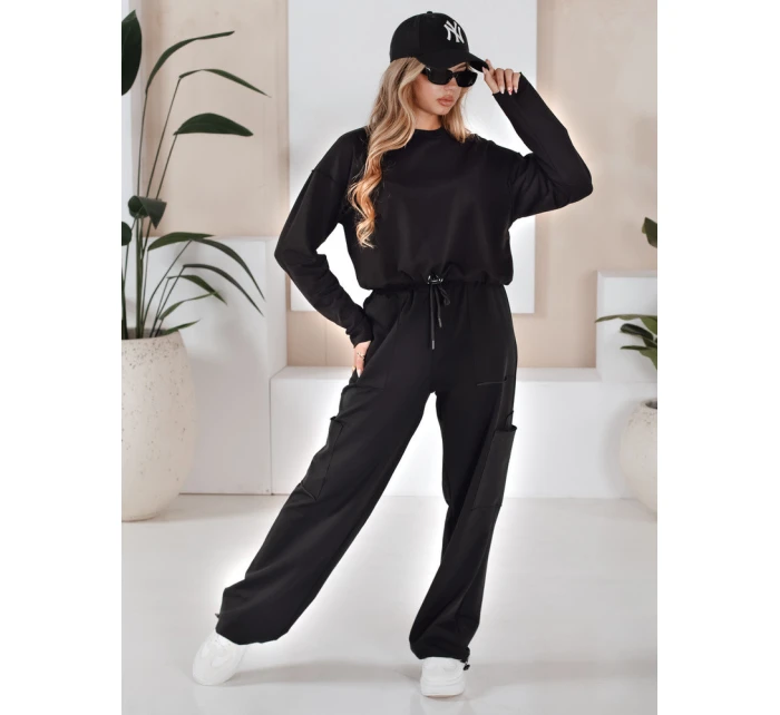 Dámská tepláková souprava černá Dstreet model 21970938 - FashionStreet