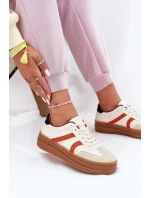 Dámské Tenisky Na Platformě Béžové Tolianna Dámské Tenisky Na Platformě Béžové Tolianna