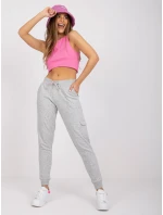 Spodnie dresowe TW DR model 20961799 szary - FPrice