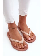 Dámské ploché flexibilní žabky ZAXY Růžové Dámské ploché flexibilní žabky ZAXY Růžové