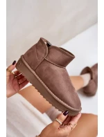 Dámské sněhule na platformě D.Franklin DFSH370010 Taupe Dámské sněhule na platformě D.Franklin DFSH370010 Taupe