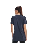 Dámské tričko Printed Extended SS SS23 tm.šedé - Under Armour