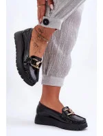 Mokasiny model 21099103 černé Step in style - SWEET SHOES