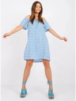 Dámské šaty D73771M30145H světle modré - FPrice Dámské šaty D73771M30145H světle modré - FPrice