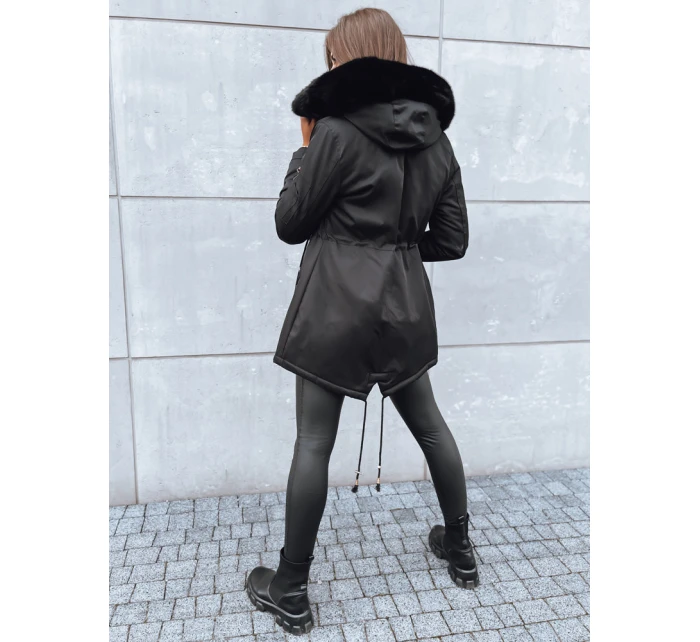 Dámská zimní bunda parka GODDESS černá FashionStreet TY3867