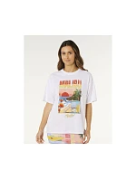 Dámské tričko RIP CURL Hayley O Heritage Tee, bílé Dámské tričko RIP CURL Hayley O Heritage Tee, bílé