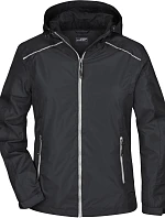 Daiber JN 1117 Dámská bunda do deště 02.1117 black/silver
