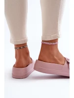 Dámské Pěnové Žabky Na Platformě S Big Star Růžové model 21654877 - Big Star Shoes
