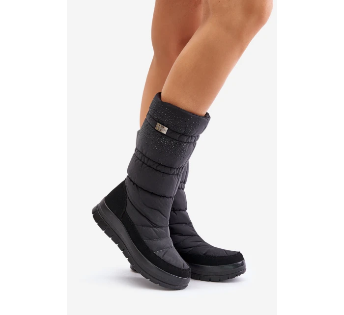 Dámské Sněhové Boty Se Černé Progress model 21677032 - Boto