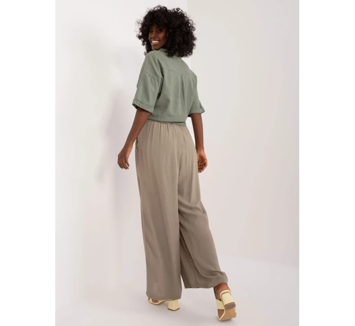 Kalhoty D73761M62237E khaki