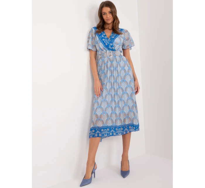 Šaty DHJ SK 11331 7.71 modrá