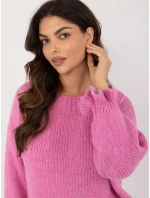 Sweter MI SW model 20535856 różowy - FPrice Sweter MI SW model 20535856 różowy - FPrice