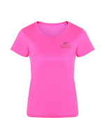 Dámské rychleschnoucí tričko ALPINE PRO CLUNA pink glo