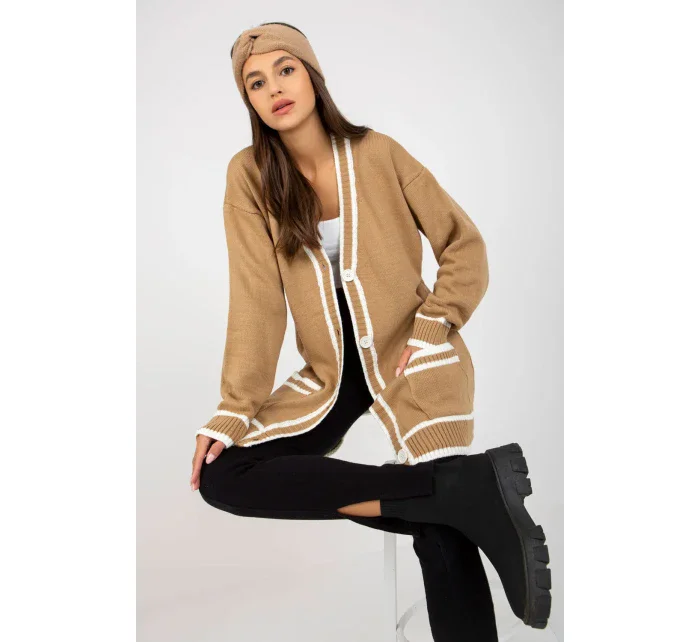 Svetr na zapínání  model 170830 Rue Paris