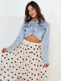 Dámská džínová bunda SHOLIN modrá FashionStreet TY4168