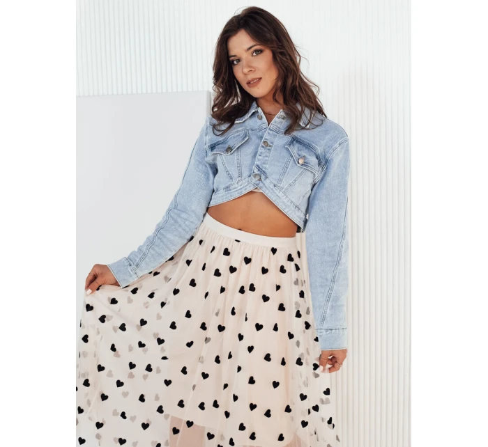 Dámská džínová bunda SHOLIN modrá FashionStreet TY4168