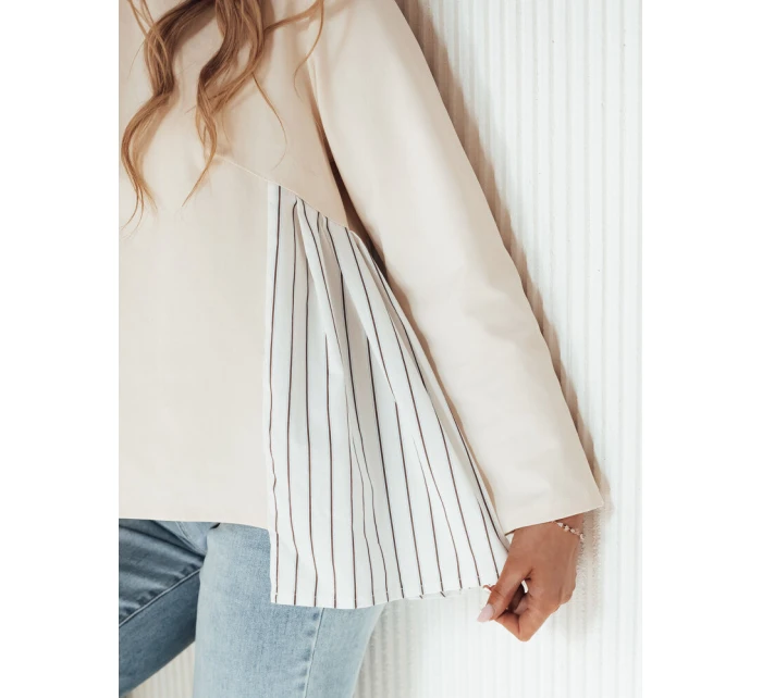 Dámská mikina FUNIL béžová FashionStreet BY1271