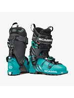 Dámské skialpinistické boty Scarpa GEA – smaragdově zelené/černé