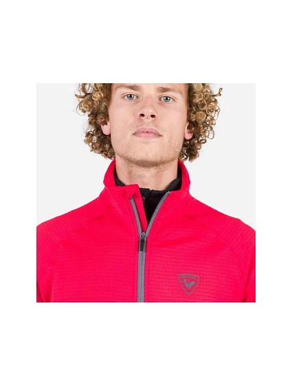 model 21451551 Fleece Fz mikina červená - Rossignol model 21451551 Fleece Fz mikina červená - Rossignol
