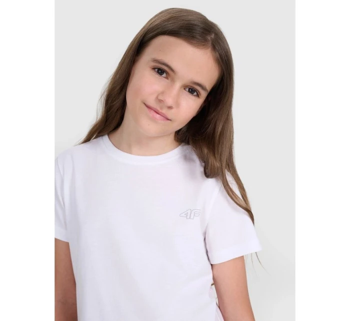 Dětské hladké tričko model 21756882 - 4F Dětské hladké tričko model 21756882 - 4F