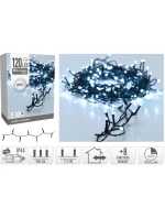 LAMPKI CHOINKOWE 120 LED BIAŁY model 21832451 LAMPKI CHOINKOWE 120 LED BIAŁY model 21832451