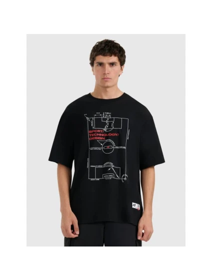 Pánské tričko oversize s potiskem 4F 4FRAW25TTSHM3257-20S Pánské tričko oversize s potiskem 4F 4FRAW25TTSHM3257-20S