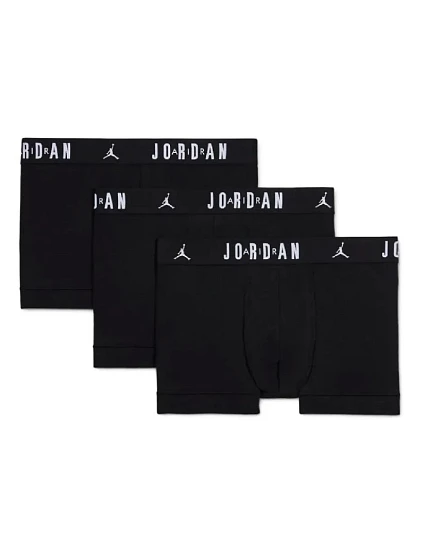 Pánské boxerky Air Jordan Flight Cotton 3-Pack Trunk – JM0693-023