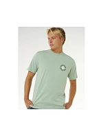 Pánské tričko RIP CURL Pacific Rinse Circle Tee, zelené Pánské tričko RIP CURL Pacific Rinse Circle Tee, zelené
