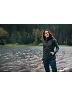 Cutter & Buck Oakville Women Dámský pletený svetr 68.5417 grey melange Cutter & Buck Oakville Women Dámský pletený svetr 68.5417 grey melange