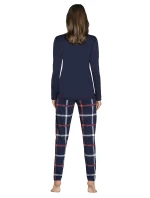 Italská móda Izera long length sp. barva:navy blue/print Italská móda Izera long length sp. barva:navy blue/print