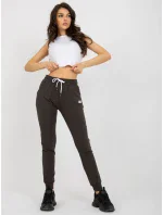 Spodnie dresowe RV DR model 21175296 ciemny khaki - FPrice Spodnie dresowe RV DR model 21175296 ciemny khaki - FPrice