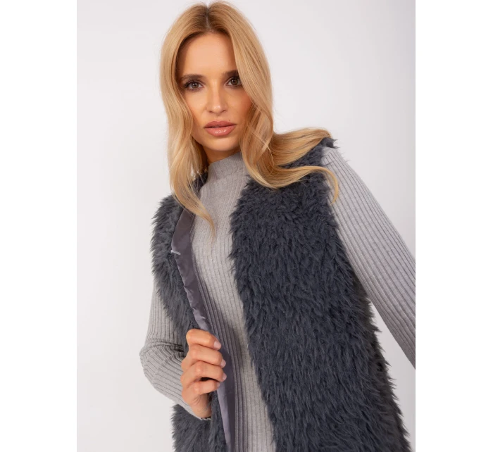 Kamizelka TW KZ model 18949316 grafitowy - FPrice Kamizelka TW KZ model 18949316 grafitowy - FPrice