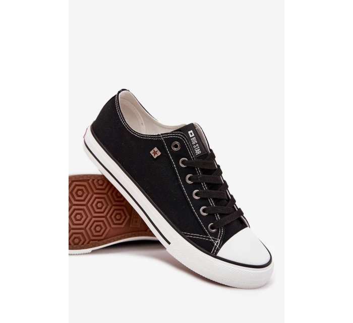 Pánské nízké tenisky Big Star  – černé