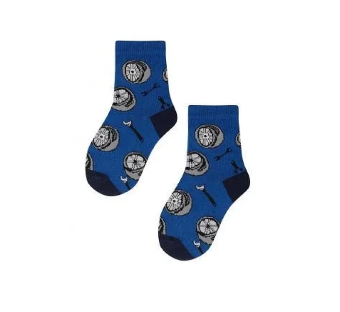 Skarpety  chłopięce wzorowane model 16127234 - Wola