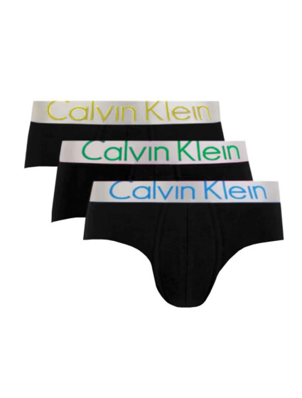 Calvin Klein Spodní prádlo 3Pk Hip Brief M 000NB2452O