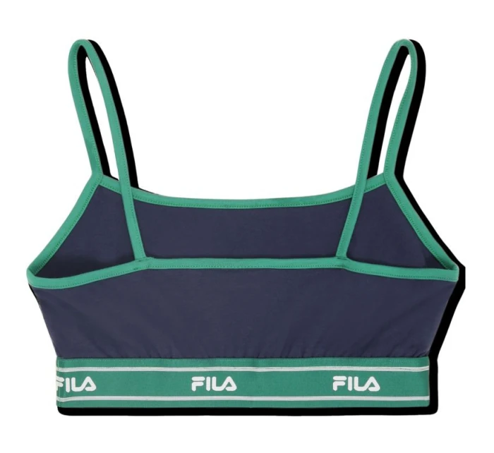 Sportovní podprsenka  tmavě modrá a zelená model 21343956 - Fila